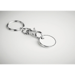 Llavero ColorCoin color blanco cuarta vista