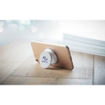 Anillo para soporte de móvil personalizado barato Popup color blanco vista bodegón principal