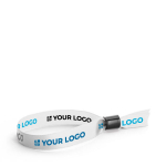 Pulseras para sublimación a todo color de PET reciclado RPET Sublim color blanco vista de impresión