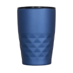 Vaso térmico de acero con formas geométricas 350ml Avenue Liberica color azul segunda vista