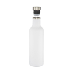 Botellas personalizadas térmicas elegantes de acero 750ml Avenue Road color blanco segunda vista