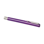 Elegante bolígrafo roller marca Parker tinta negra Parker Vector color violeta segunda vista