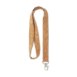 Lanyard Cork 15mm color natural septima vista