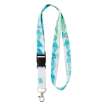 Lanyard RPET Sublim Plus Express 15mm color blanco