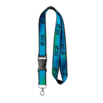Lanyard Double Sublim Plus Express 20mm color negro vista principal