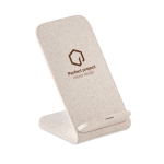 Cargadores inalámbricos de paja de trigo y ABS Natural Source color beige vista principal