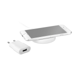 Set cargador inalámbrico para merchandising Set Wireless Charge color blanco cuarta vista