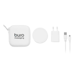 Set cargador inalámbrico para merchandising Set Wireless Charge color blanco vista principal quinta vista