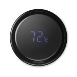 Termos personalizados con termómetro LED e infusor 450ml Touch color negro segunda vista