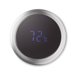 Termos personalizados con termómetro LED e infusor 450ml Touch color plateado mate quinta vista