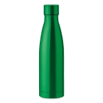 Botella termo personalizada de acero elegante 500ml Midlane color verde