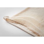 Bolsa para comida de algodón con rejilla y cierre Eco Verdure color beige cuarta vista