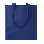 Bolsa de algodón de colores barata de 180 g/m2 EcoColor Superb color azul
