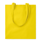 Bolsa de algodón de colores barata de 180 g/m2 EcoColor Superb color amarillo