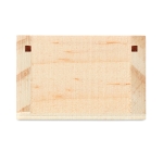 Set eco de lápices de color, regla y goma en estuche College color madera quinta vista