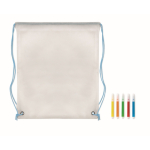 Bolsa non woven 80 g/m2 para colorear con rotuladores tercera vista