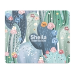 Alfombrillas de ordenador con tu imagen a todo color Sublim color blanco vista principal segunda vista