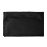 Bolsa-neceser de viaje de poliéster con 2 compartimentos Roller color negro quinta vista