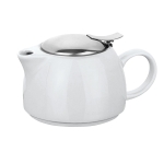 Juego de té con tetera de 440ml personalizado y taza Duet color blanco segunda vista