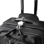 Gancho de plástico con mosquetón para viajar Extra color blanco cuarta vista