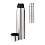 Botella térmica de acero inoxidable con doble pared 1L varios colores