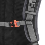 Cómodas mochilas de deporte con boquilla para bebida H2O color gris tercera vista