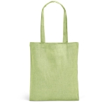 Bolsa de algodón personalizada reciclada económica 140 g/m2 Reciclo color verde claro