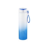 Botellas de cristal con acabado degradado 470ml Crystal Frost color azul real