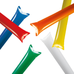 Aplaudidores hinchables de plástico en varios colores para eventos varios colores