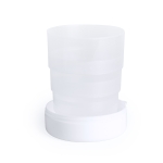 Vaso plegable para guardar pastillas de 220ml Pillcup Colors color blanco tercera vista