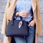 Gel para higiene y limpieza con mosquetón y dosificador 30ml Hold color transparente tercera vista