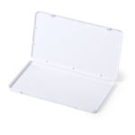 Estuche portamascarillas personalizado en plástico blanco Compact color blanco