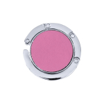 Cuelgabolsos personalizados con logo baratos Colors color rosa cuarta vista