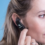 Smartwatch personalizado para regalar a clientes Vitality color negro segunda vista