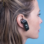 Smartwatch personalizado para regalar a clientes Vitality color negro tercera vista