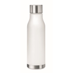 Botellas personalizadas recicladas con acabado traslúcido 600ml Iceberg RPET color blanco transparente