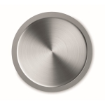 Botellas personalizadas recicladas con acabado traslúcido 600ml Iceberg RPET color gris transparente tercera vista