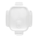 Fiambrera de vidrio transparente con tapa hermética 900ml Crystal color transparente cuarta vista