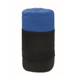 Manta polar personalizada en RPET con diseño básico 180 g/m2 Baqueira color azul real