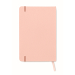 Libreta reciclada personalizada barata A5 hojas a rayas RPET tercera vista