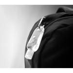 Gel de manos personalizable con mosquetón para publicidad 30ml color transparente vista fotografía quinta vista