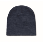 Gorro de invierno personalizable unisex elástico RPET Sweden color azul