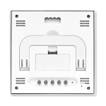 Estación meteorológica con carcasa de bambú para publicidad Bamboo color madera quinta vista