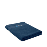 Toalla promocional de 180x100cm de algodón orgánico Cotton Large vista de impresión