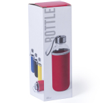 Botellas de cristal personalizadas con funda 420ml Crystal Colorful