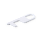 Llavero higiénico antibacteriano y anticontacto con logotipo