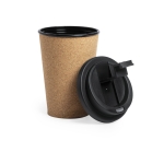 Tazas take away hechas de corcho natural de 350ml Takeaway Cork color marrón tercera vista