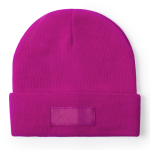Gorros para publicidad en variados colores con cinta frontal Classic color fucsia
