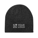 Gorro de invierno deportivo con fibras reflectantes vista principal