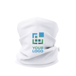 Braga de cuello personalizada antibacteriana de poliéster elástico vista principal